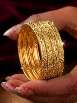 Gold Plated Bangles